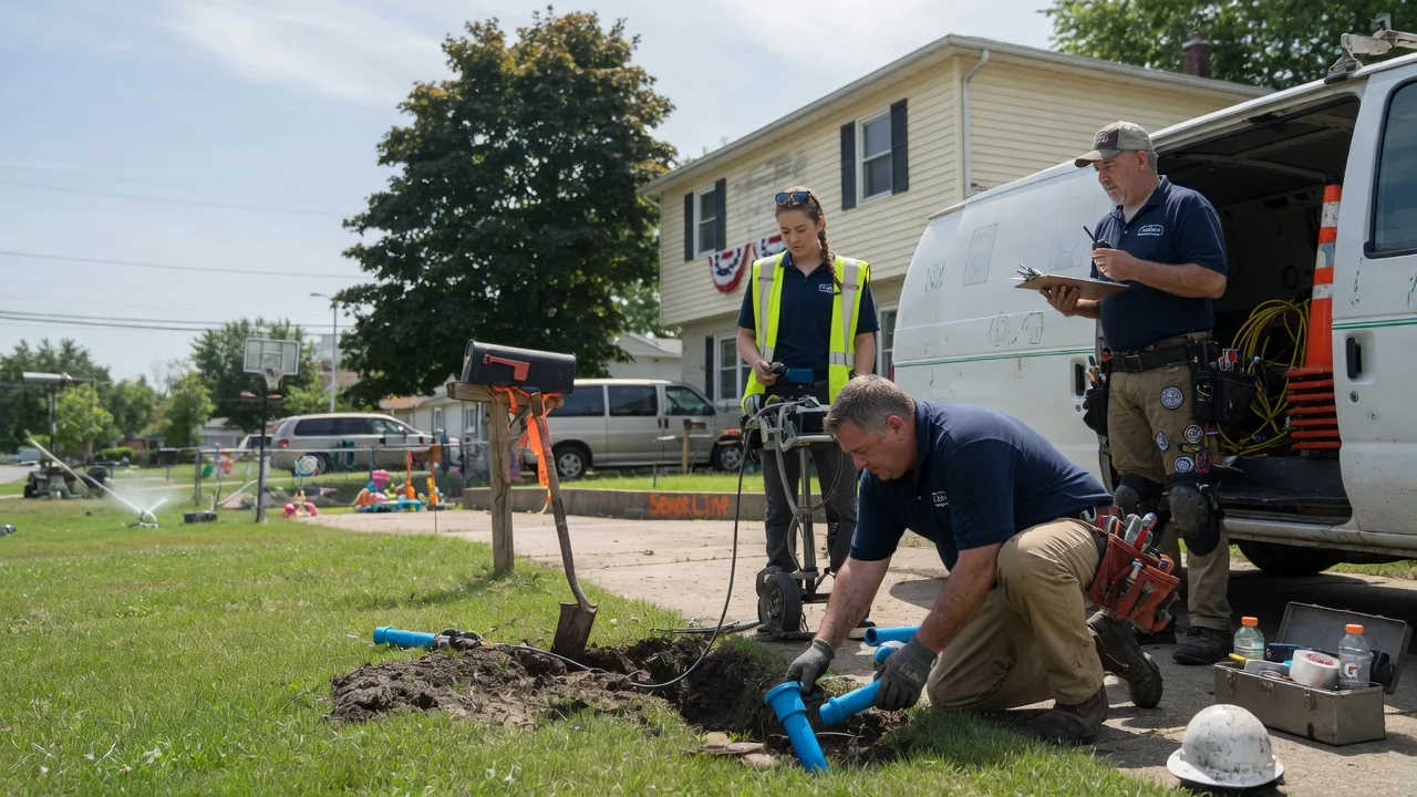 Slab Leak Repair in Trinway, OH near me